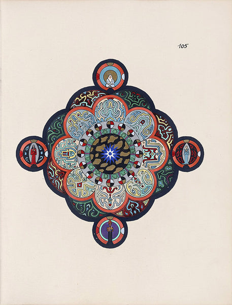 Carl Gustav Jung - Psychologist, Scholar, Archetypes, Sacred Geometry Art - Red Book, Liber Novus