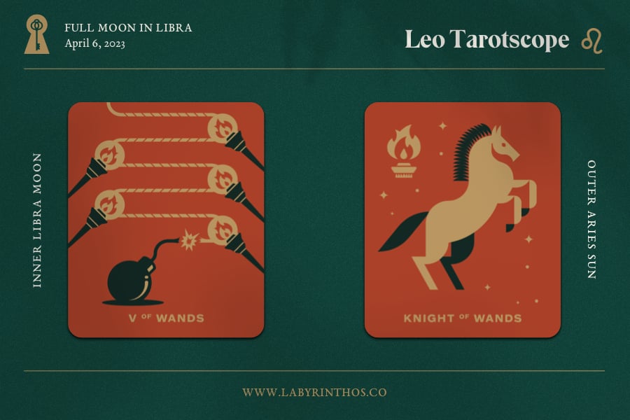 Full moon in Libra Meaning and Tarotscope for Zodiac Sign Leo - April 6