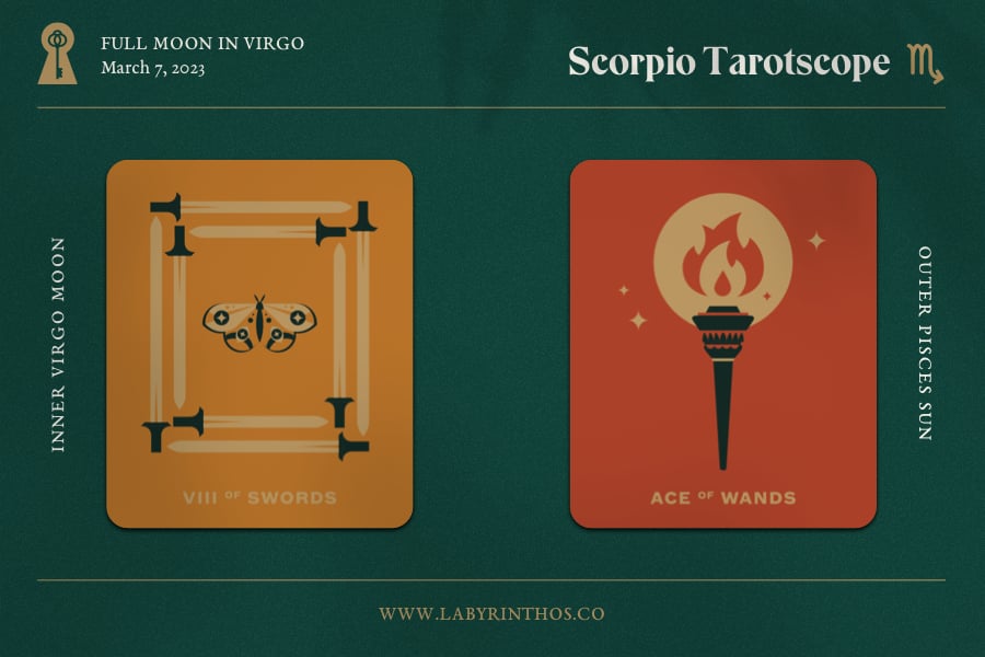 Full moon in Virgo Meaning and Tarotscope for Zodiac Sign Scorpio - March 7