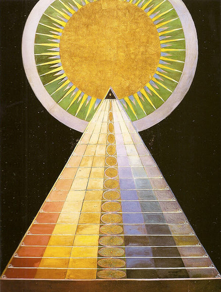 Hilma af Klint - Sacred Geometry Art - Witch, Mystic and Theosophist, The Five