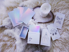 The Luminous Spirit Tarot Deck - Holographic tarot cards featured in this post