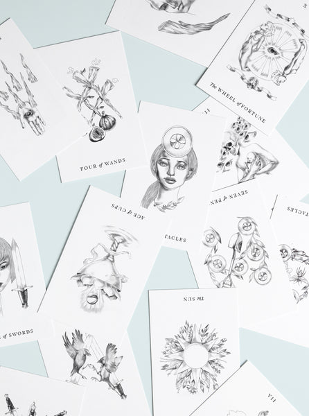 Drawings for the Luminous Spirit Tarot