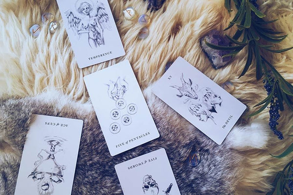 Example of a New Moon in Sagittarius Tarot Spread