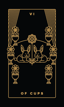 Six of cups - Best Love Tarot Cards to Get in a Tarot Reading