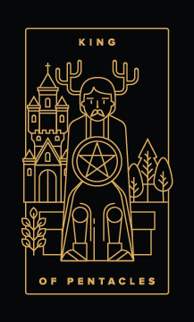 king of pentacles - Best Money Tarot Cards to Get in a Tarot Reading