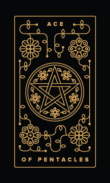 ace of pentacles - Best Money Tarot Cards to Get in a Tarot Reading