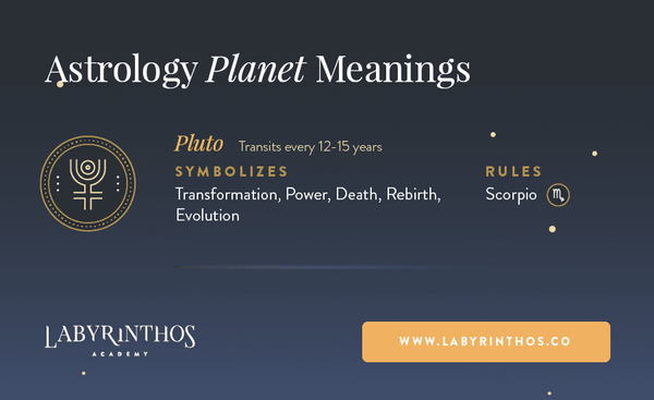 Pluto Astrology Symbol - Characteristics, Planet Energy and More
