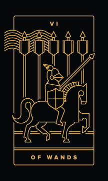 six of wands - Best Money Tarot Cards to Get in a Tarot Reading